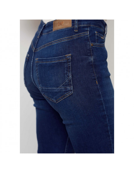 Isay Monza Straight Jeans 624 Monza Mid Denim