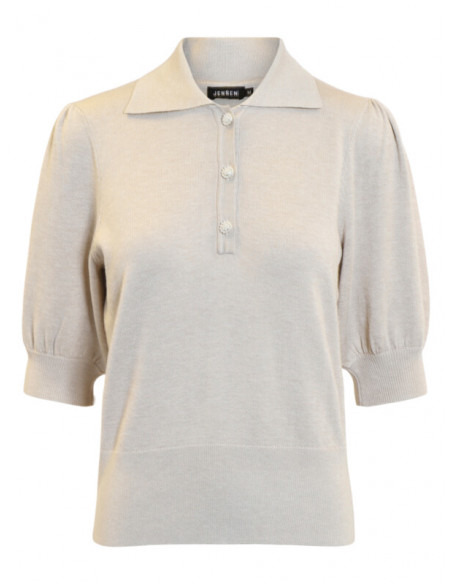 Jensen Pullover 219270 Beige
