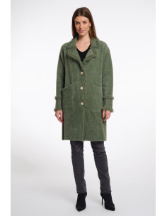 Rino&Pelle Catena Cardigan Green Ash