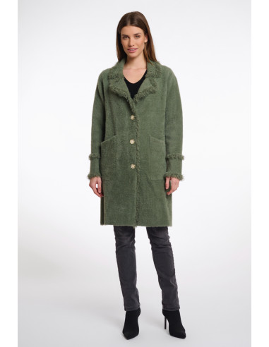 Rino&Pelle Catena Cardigan Green Ash