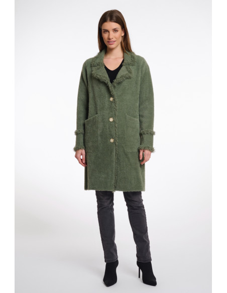 Rino&Pelle Catena Cardigan Green Ash
