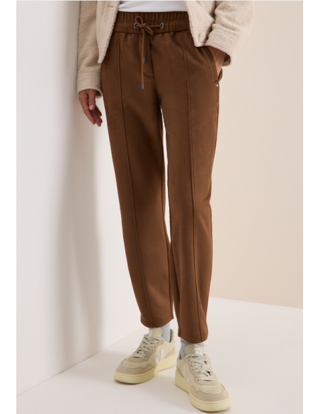 Cecil Style Tracey Suede Look 380042 Mocha Caramell