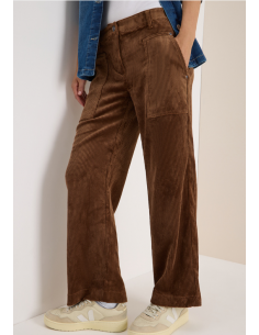 Cecil Style Neele Corduroy Big Rib 380043 Mocha Caramell