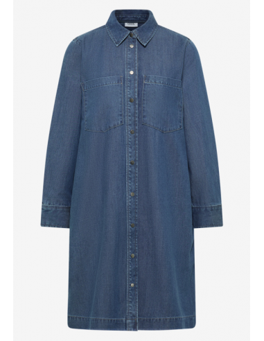 Cecil Denim Optic Dress 144672 Mid Blue Wash