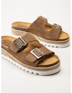 Sweeks Sonja Suede Cognac