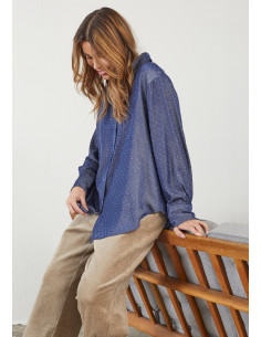 Isay Kate Shirt Blue Shine