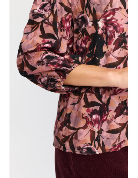 Designed by 2-biz EIRA Rose Flower Blus