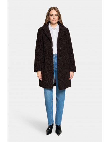 Rock and blue Diddi Coat Deep Brown