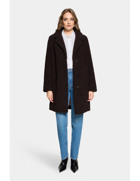 Rock and blue Diddi Coat Deep Brown