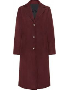 Rock and Blue Delta Coat Deep Wine