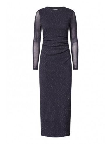 Sisters Point Esme Dress Black/Silver