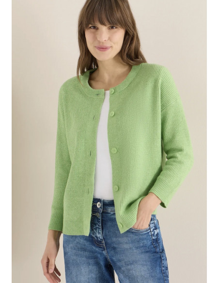 CECIL TOS Short Cardigan Green
