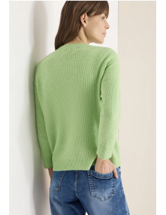 CECIL TOS Short Cardigan Green 2
