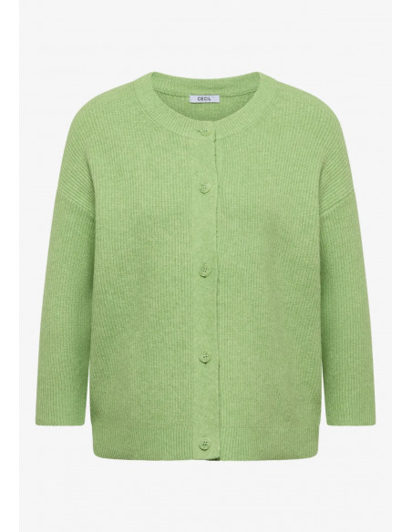 CECIL TOS Short Cardigan Green