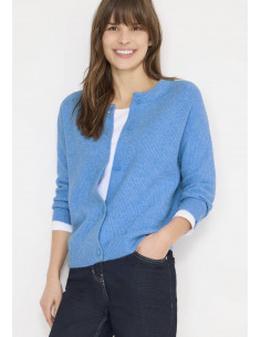 CECIL Tos Short Cardigan Blue