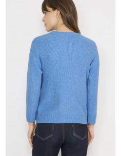 CECIL Tos Short Cardigan Blue 2