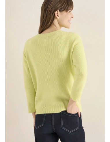 CECIL Tos Short Cardigan yellow