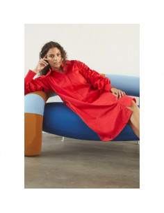 Isay Sigga Deco Dress Fresh Red