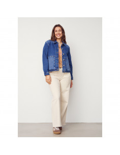 Isay Bologna Wide Twill Pant Desert