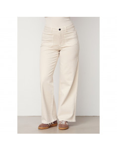 Isay Bologna Wide Twill Pant Desert 2