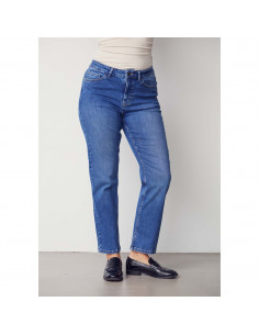 Isay Monza Straight Jeans Light Blue Denim 2