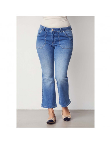 Isay Como Flare Jeans Como basic wash
