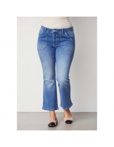 Isay Como Flare Jeans Como basic wash