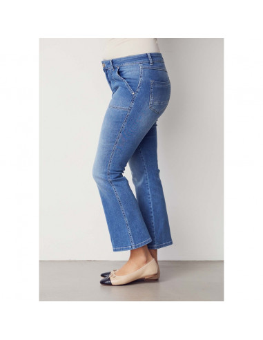 Isay Como Flare Jeans Como basic wash