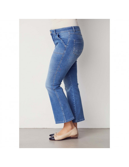 Isay Como Flare Jeans Como basic wash