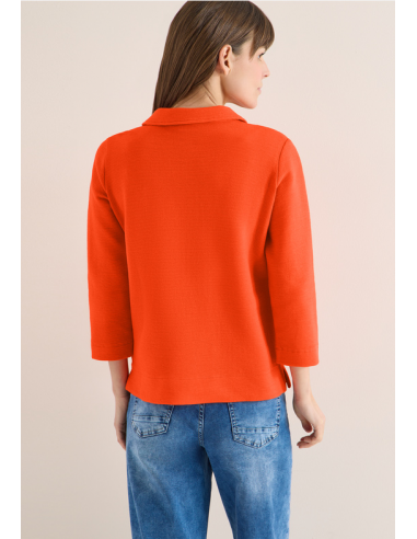 Cecil Structured Poloshirt 324648 Cherry Tomato