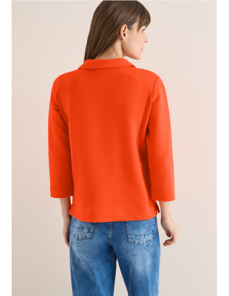 Cecil Structured Poloshirt 324648 Cherry Tomato
