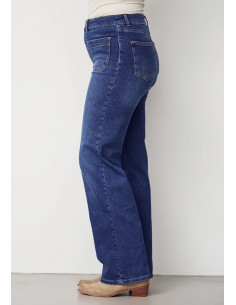 Isay Bologna Wide Jeans Dark Denim 2