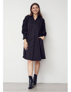 Isay Sigga Deco Dress Black