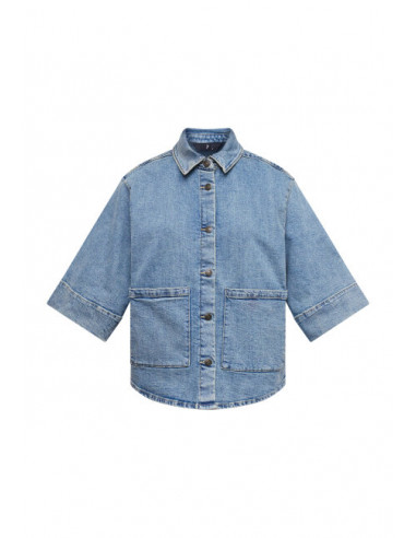 Sisters Point Olea Jacket Mid Blue