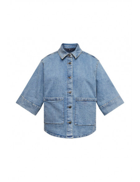 Sisters Point Olea Jacket Mid Blue