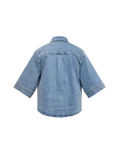 Sisters Point Olea Jacket Mid Blue