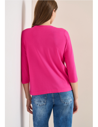 Cecil TOS Solid Tunic 324815 Beetroot Pink