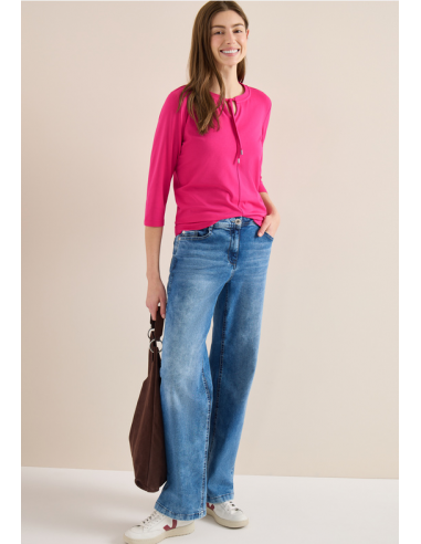 Cecil TOS Solid Tunic 324815 Beetroot Pink