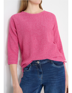 Cecil Structured Boatneck Dolman 303813 Beetroot Pink