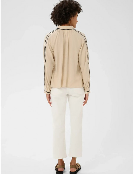 Part Two AimyPW Blouse Sand