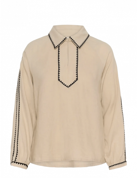 Part Two AimyPW Blouse Sand
