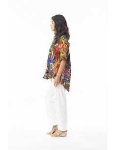 Orientique Torgua Top Frill Grön 2
