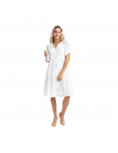 Orientique Broderie Essentials Dress Layers White