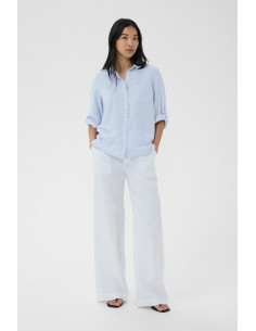 Part Two CindiePW Shirt Light Blue Chambray