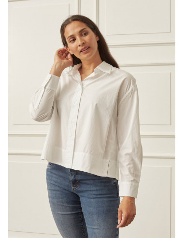 Isay Bellis Shirt Jacket Vit