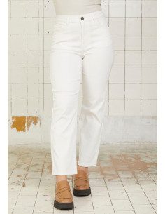 Isay Straight Pant Broken White