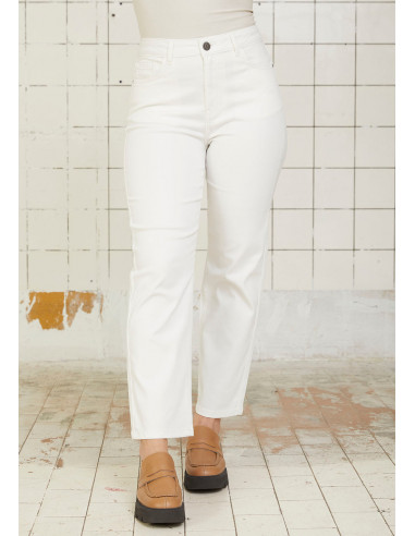 Isay Straight Pant Broken White