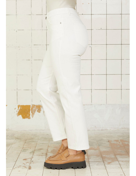 Isay Straight Pant Broken White