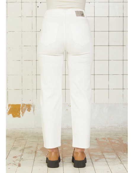 Isay Straight Pant Broken White