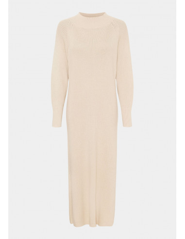 Isay saga Knit Dress Sand Melange